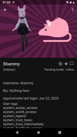 VRChat Tracker (Ассистент) для Android — скриншот 4