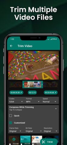 Video Trimmer, Merger & Joiner для Android — скриншот 1