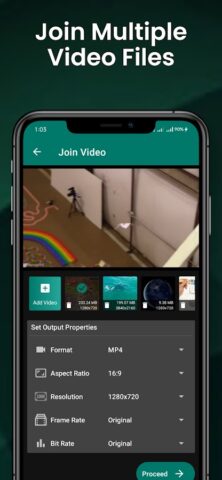 Video Trimmer, Merger & Joiner для Android — скриншот 2