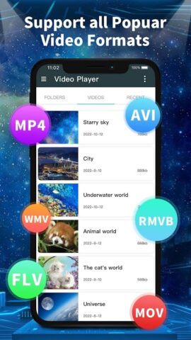 Видео плеер для Android для Android — скриншот 2