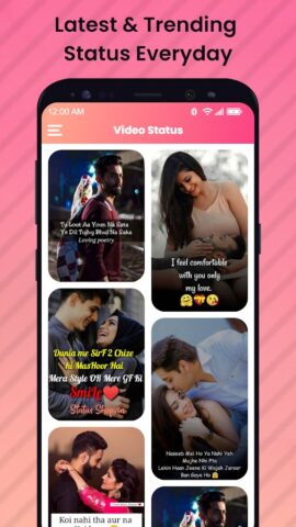 Video Status Maker for WhatsAp для Android — скриншот 2