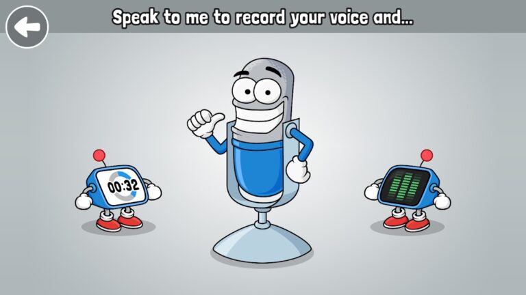 VoiceTooner — Модулятор голоса для Android — скриншот 1