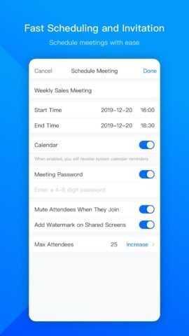 VooV Meeting для Android — скриншот 1