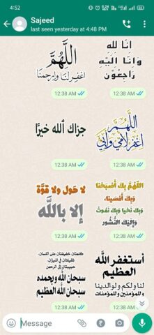 WASticker: Islamic Stickers для Android — скриншот 3