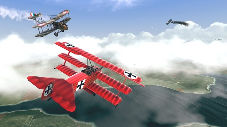 Warplanes: WW1 Sky Aces для Android — скриншот 1