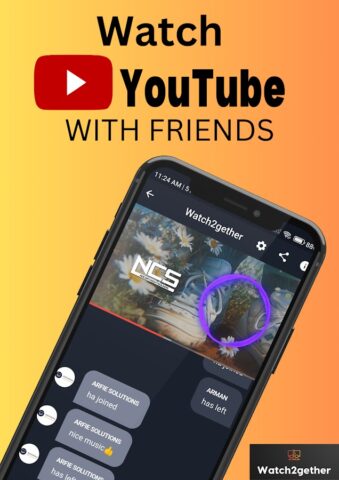 Watch2gether для Android — скриншот 1