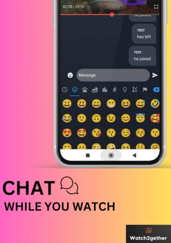 Watch2gether для Android — скриншот 2