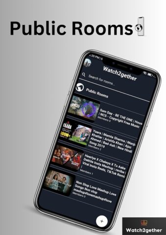 Watch2gether для Android — скриншот 5