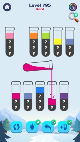 Сортировка Воды Головоломка для Android — скриншот 4