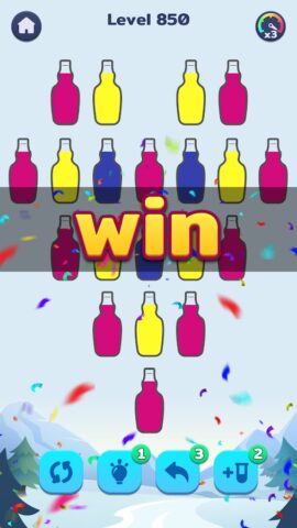 Сортировка Воды Головоломка для Android — скриншот 5
