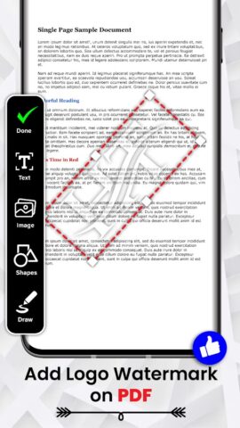 Водяной знак на фото для Android — скриншот 4