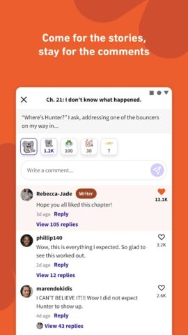 Wattpad Beta для Android — скриншот 3