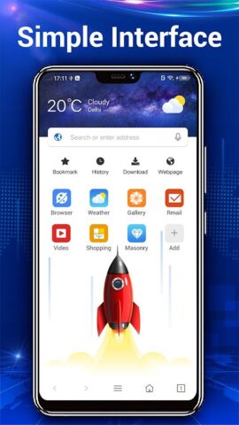 Веб-браузер и Web Explorer для Android — скриншот 2