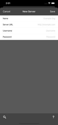 WebDAV Navigator для iOS — скриншот 3