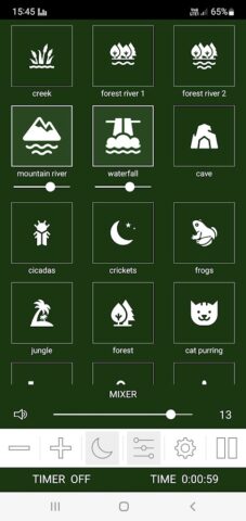 Генератор белого шума для Android — скриншот 5