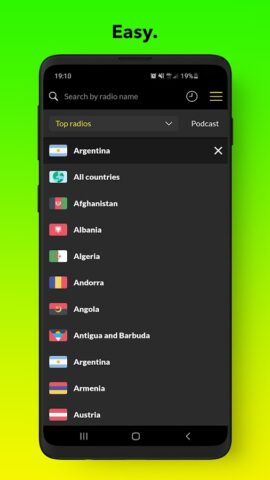 Радио Мир — FM онлайн для Android — скриншот 2