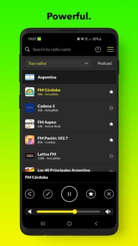 Радио Мир — FM онлайн для Android — скриншот 3