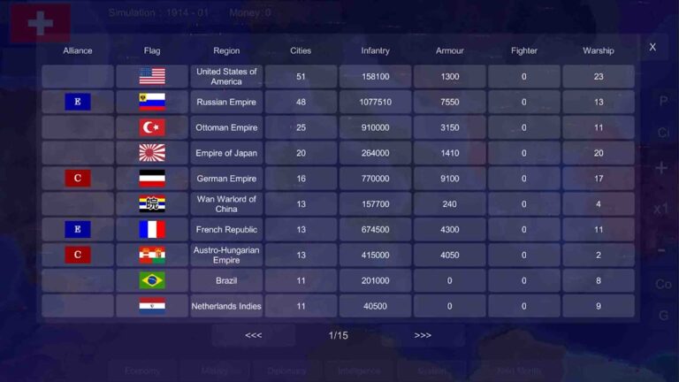 мировая война для Android — скриншот 4