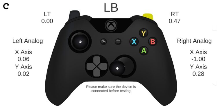 X Gamepad Tester для Android — скриншот 4