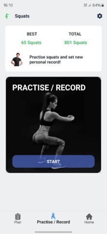 Zeopoxa Squats — Приседания для Android — скриншот 4