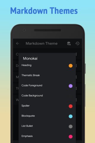 Zettel Notes : Markdown App для Android — скриншот 3