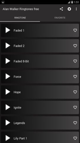 alan walker ringtones для Android — скриншот 2