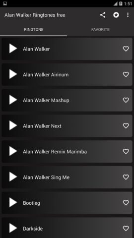 alan walker ringtones для Android — скриншот 5