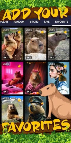 капибара обои для Android — скриншот 5