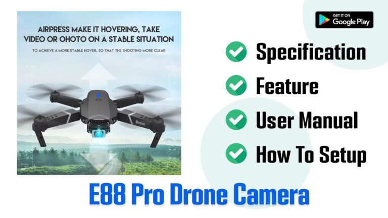 e88 Pro Drone Camera App Guide для Android — скриншот 1