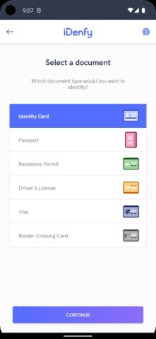 iDenfy Identity Verification для Android — скриншот 4