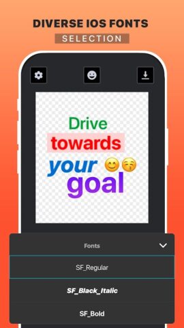 iOS Font for Android для Android — скриншот 3