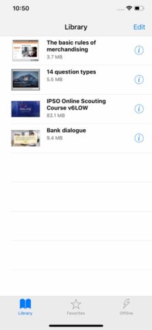 iSpring Play для iOS — скриншот 2