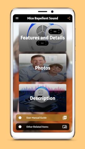 mice repellent sound guide для Android — скриншот 1