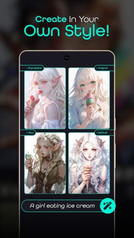 niji・journey — AI Anime Art для Android — скриншот 2