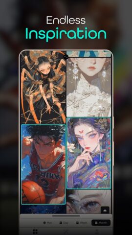 niji・journey — AI Anime Art для Android — скриншот 4