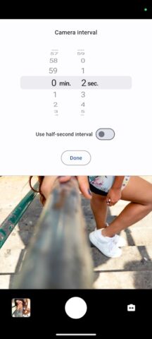 selfer — камера по таймеру для Android — скриншот 2