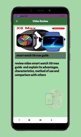 smart watch X8 max guide для Android — скриншот 2