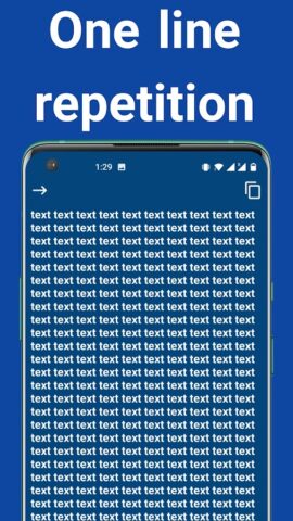 повторитель текста и слово для Android — скриншот 2