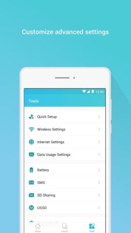tpMiFi для Android — скриншот 3