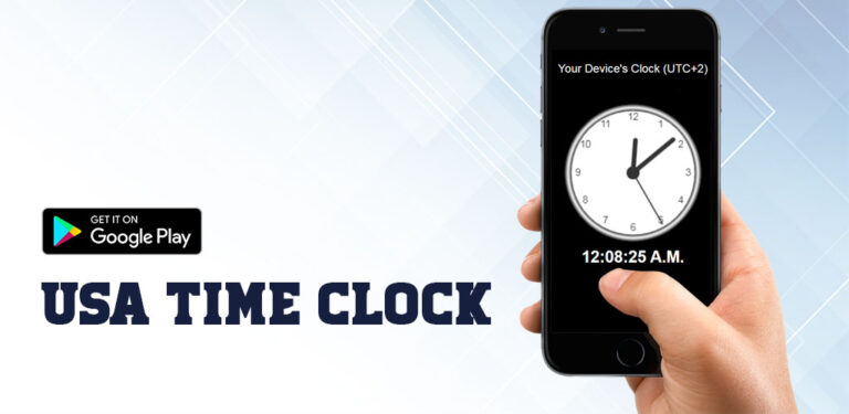 us time zone clock | map для Android — скриншот 3