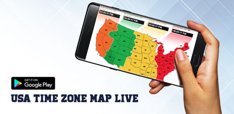 us time zone clock | map для Android — скриншот 4