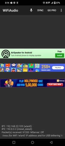 wireless speaker for android для Android — скриншот 1