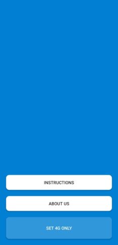 4G LTE Only Network Pro для Android — скриншот 1