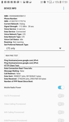 4G LTE Only Network Pro для Android — скриншот 3