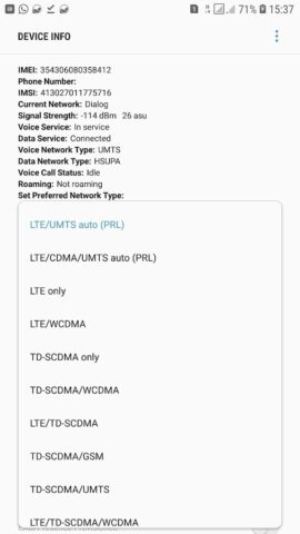 4G LTE Only Network Pro для Android — скриншот 4