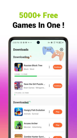 AHA Instant-Small Game Pocket для Android — скриншот 3