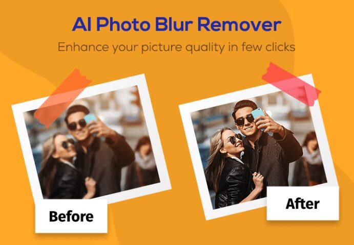AI Photo Blur Remover для Android — скриншот 1