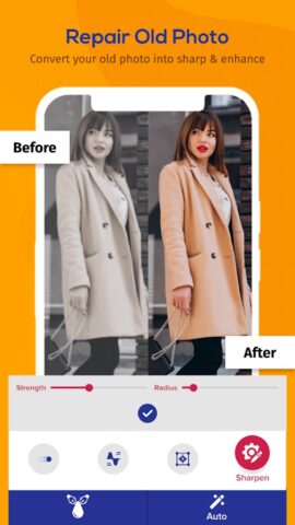 AI Photo Blur Remover для Android — скриншот 4