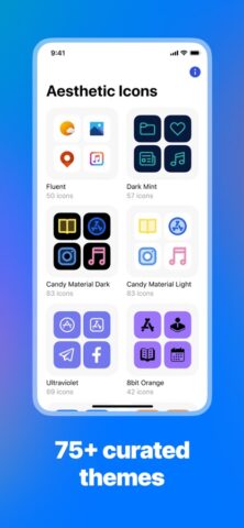 Aesthetic Icons для iOS — скриншот 2