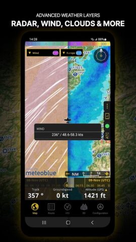 Air Navigation Pro для Android — скриншот 3